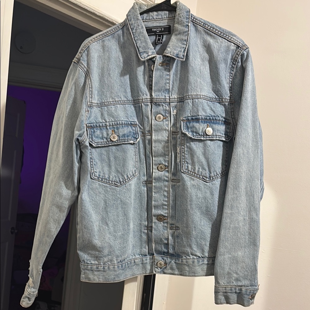 Men's Light Blue Denim Jacket